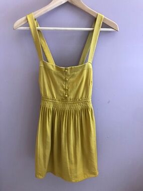 J.Crew mustard yellow tank top